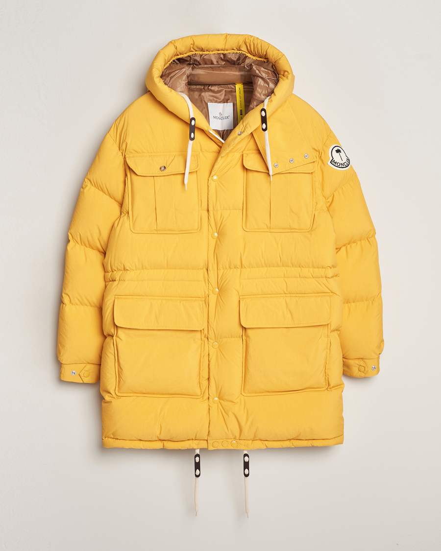 Uomini | Giacche | Moncler Genius | Pentaflake Down Parka Yellow