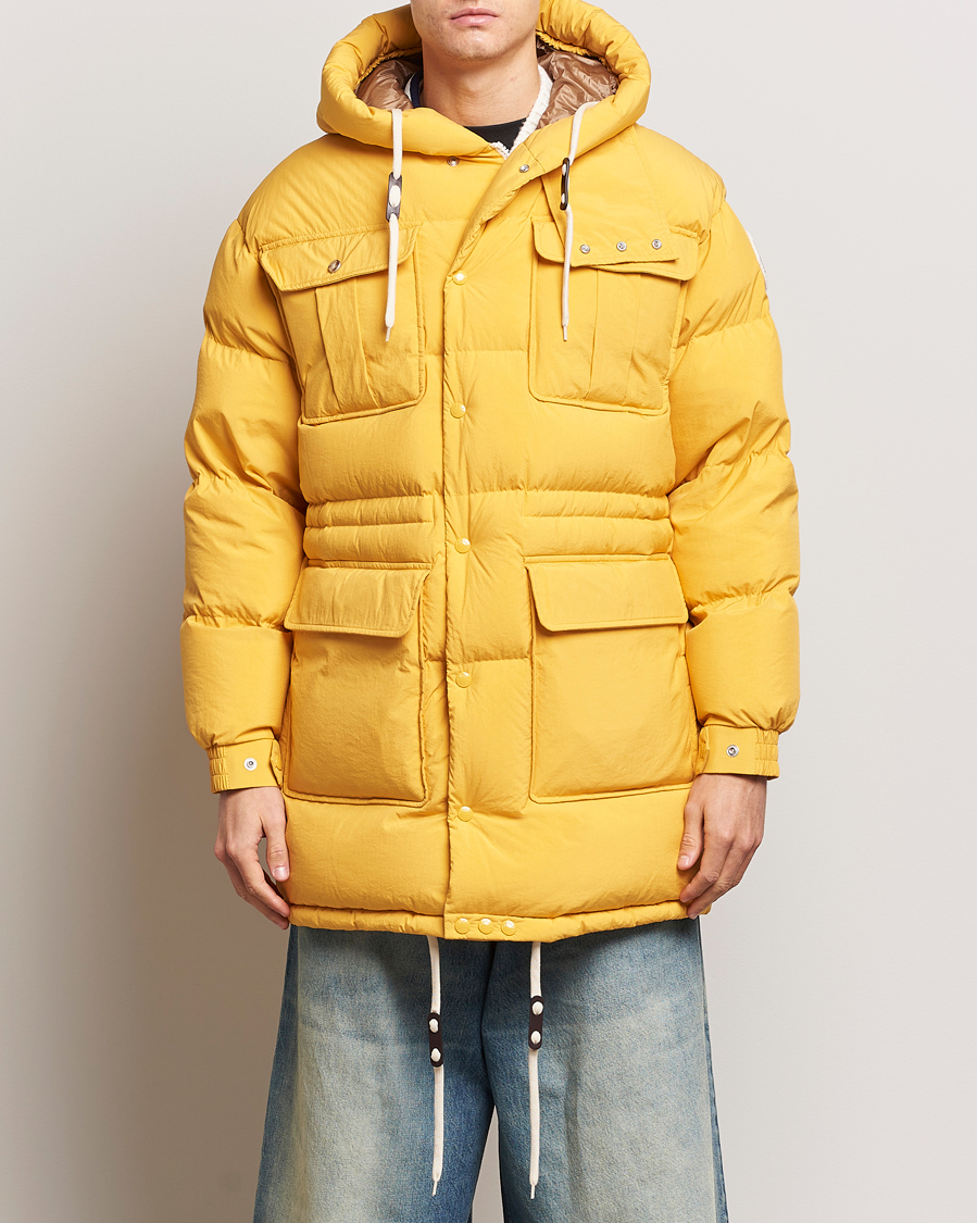 Uomini | Giacche | Moncler Genius | Pentaflake Down Parka Yellow
