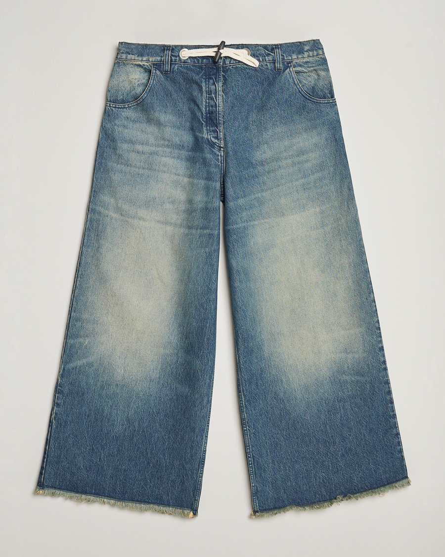 Uomini | Jeans | Moncler Genius | Wide Jeans Mid Blue