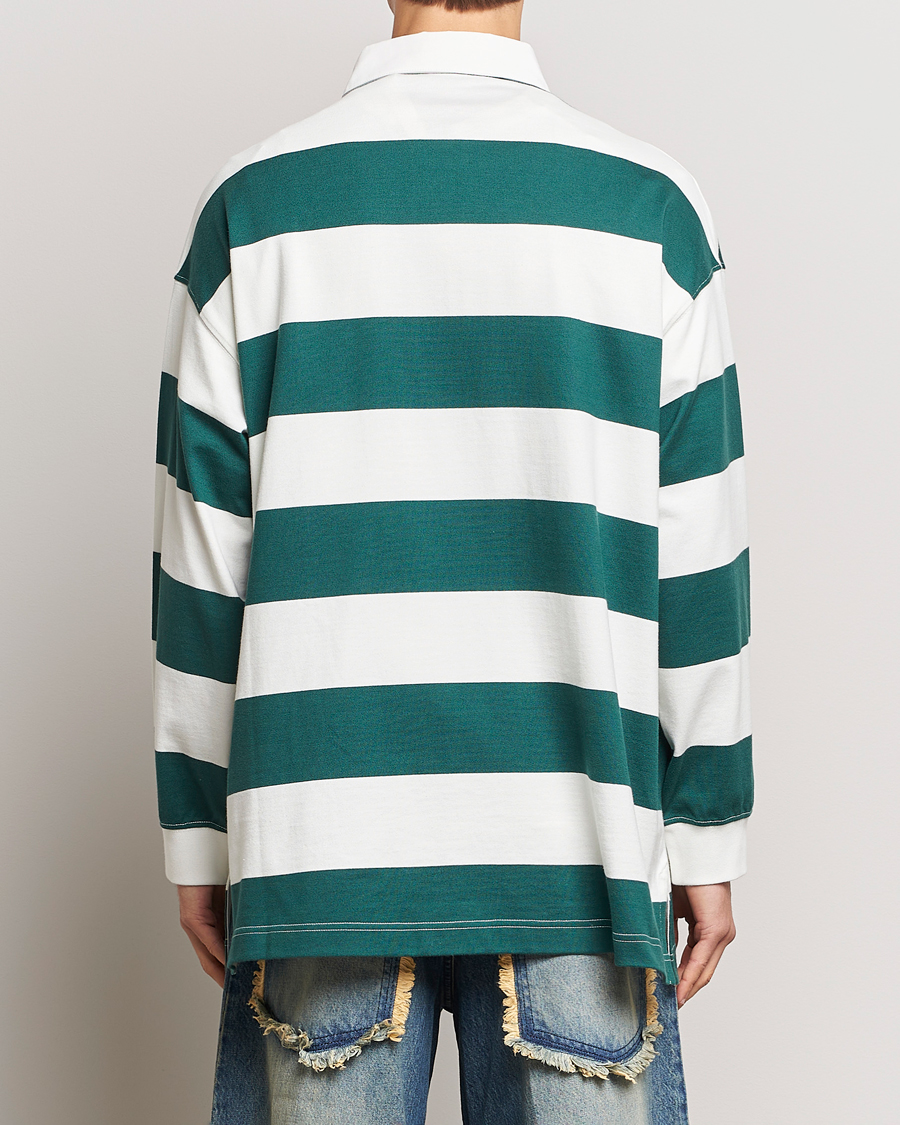 Uomini | Maglieria | Moncler Genius | Long Sleeve Rugby White/Green