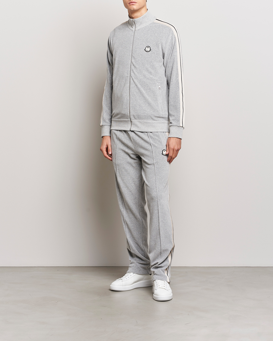 Uomini | Maglieria | Moncler Genius | Zip Up Cardigan Light Grey