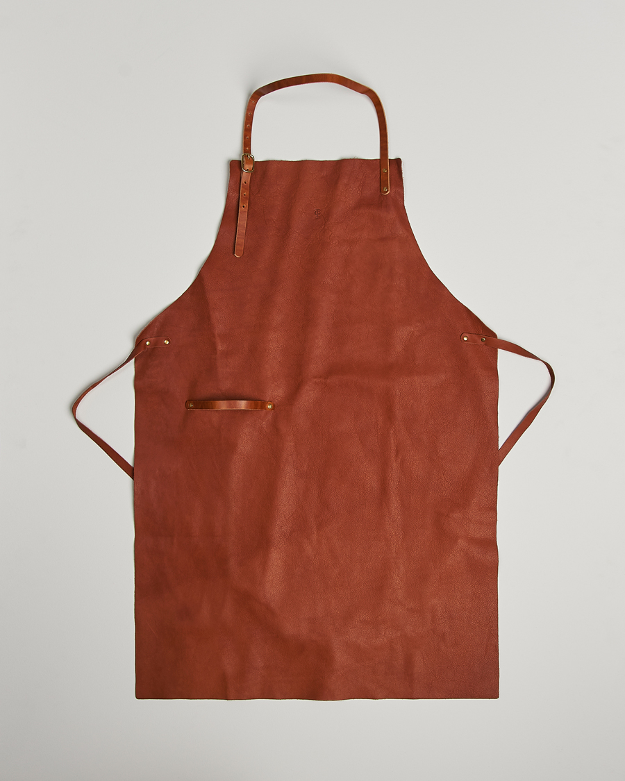 Uomini | Casa | Tärnsjö Garveri | Leather Apron 012 Light Brown