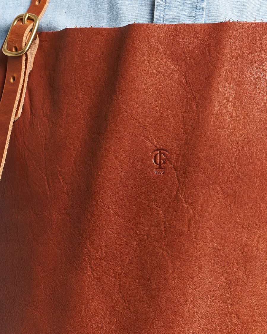 Uomini | Casa | Tärnsjö Garveri | Leather Apron 012 Light Brown