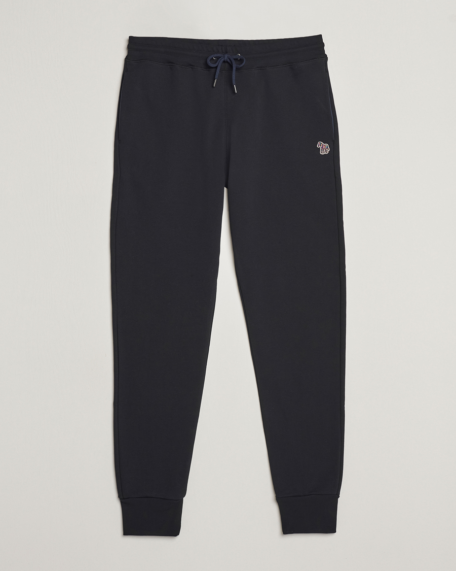 Uomini | Pantaloni | PS Paul Smith | Zebra Organic Cotton Sweatpants Black