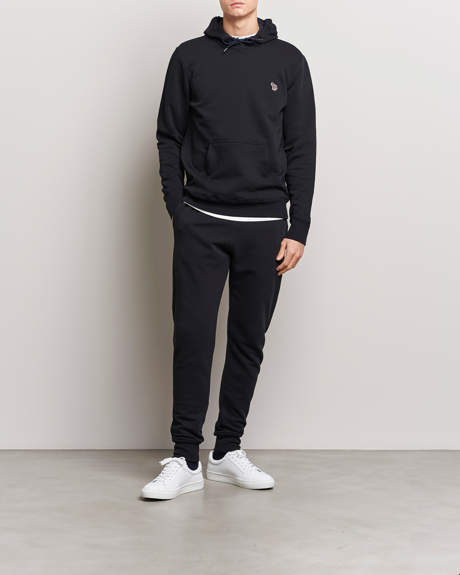 Uomini | Pantaloni | PS Paul Smith | Zebra Organic Cotton Sweatpants Black