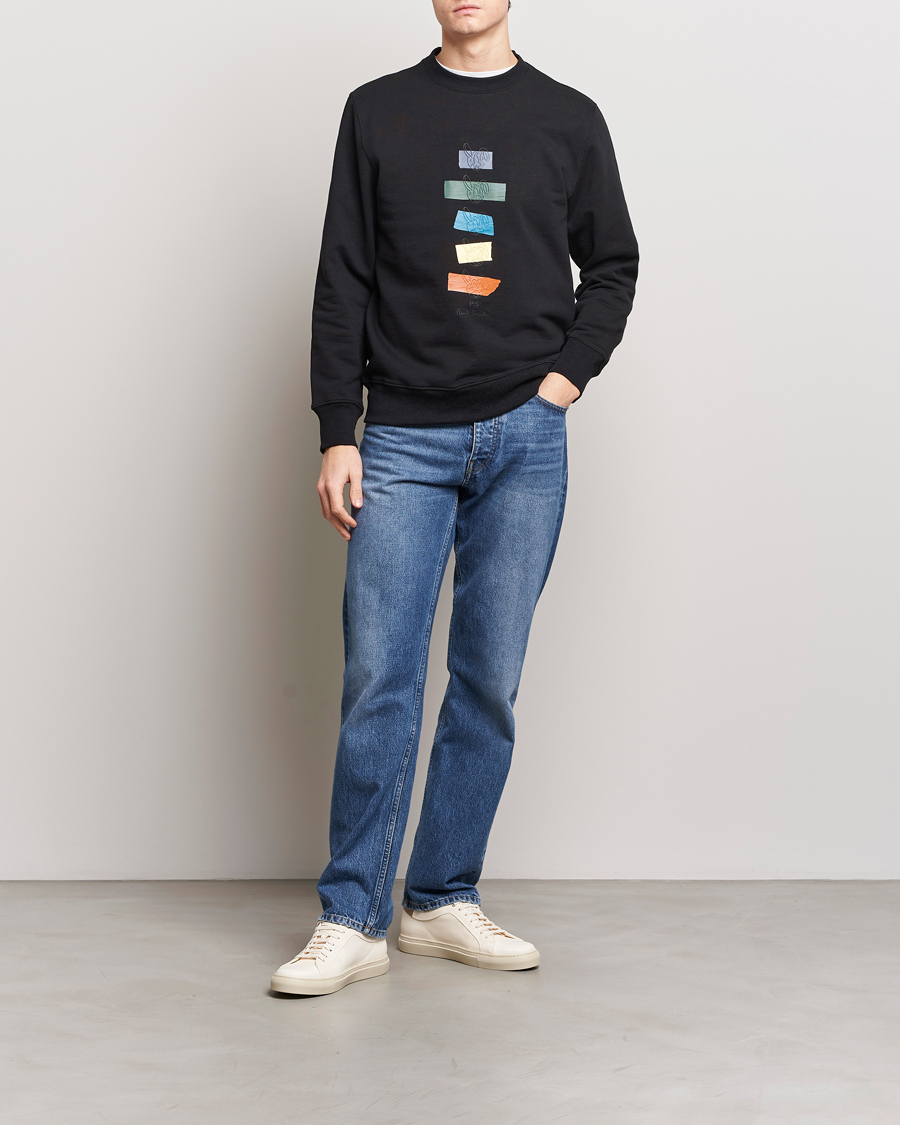 Uomini | Maglieria | PS Paul Smith | Rabbits Crew Neck Sweatshirt Black