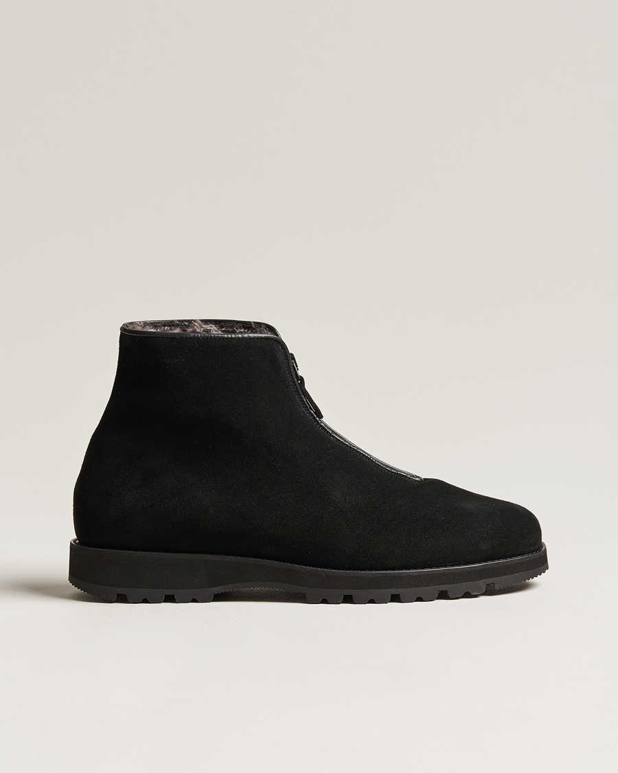 Uomini | Myrqvist Funäs Boot Black Suede | Myrqvist | Funäs Boot Black Suede