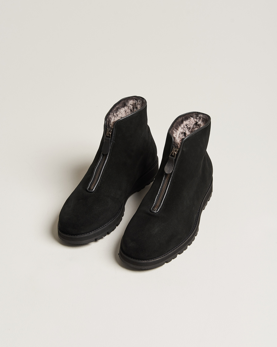 Uomini | Myrqvist Funäs Boot Black Suede | Myrqvist | Funäs Boot Black Suede
