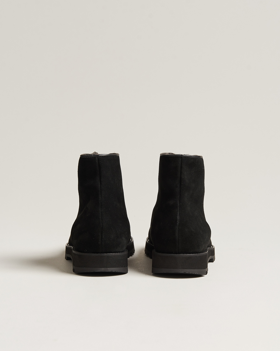 Uomini | Myrqvist Funäs Boot Black Suede | Myrqvist | Funäs Boot Black Suede