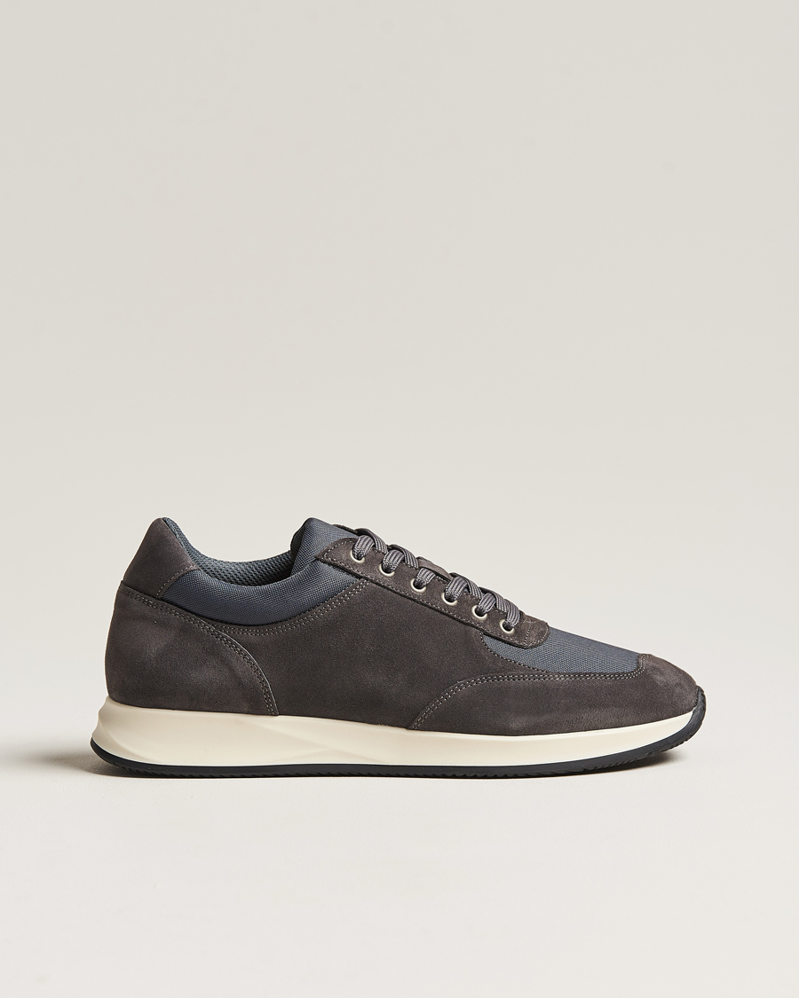 Uomini | Sneakers | Myrqvist | Stensund Running Sneaker Dark Grey Suede