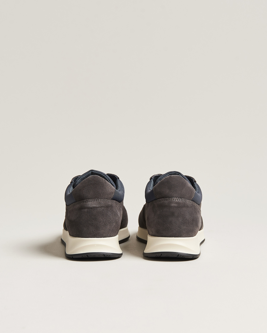 Uomini | Sneakers | Myrqvist | Stensund Running Sneaker Dark Grey Suede