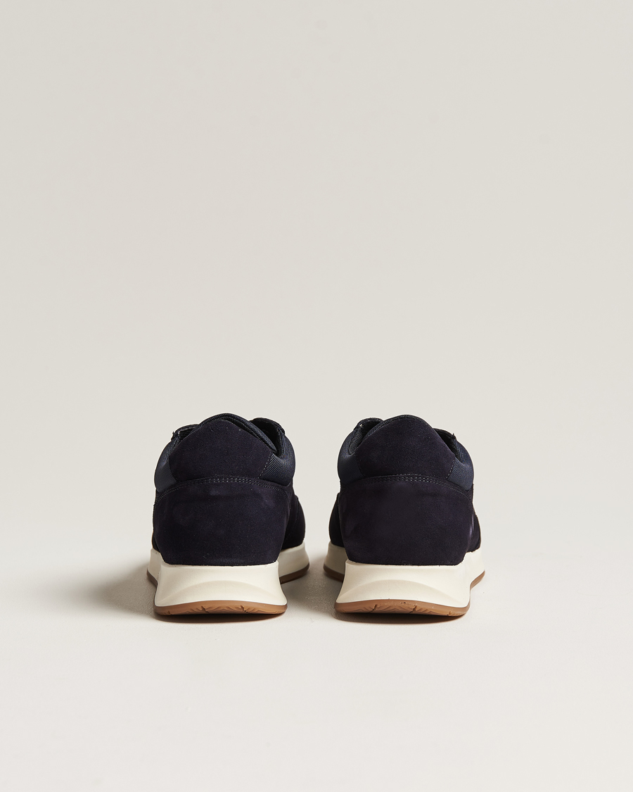 Uomini | Sneakers | Myrqvist | Stensund Running Sneaker Navy Suede