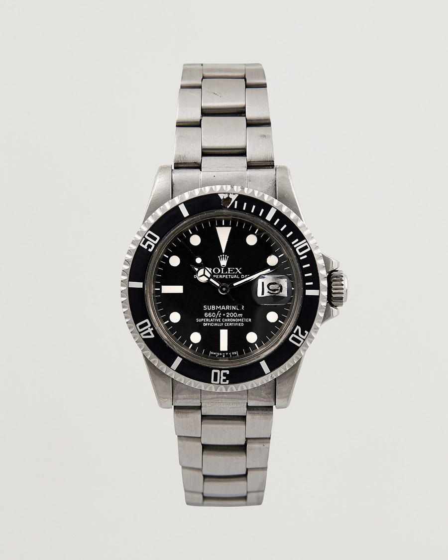 Uomini | Rolex Pre-Owned Submariner 1680 Oyster Perpetual Steel Black | Rolex Pre-Owned | Submariner 1680 Oyster Perpetual Steel Black