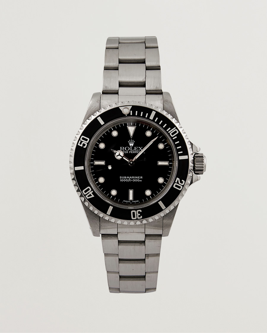 Uomini | Rolex Pre-Owned Submariner 14060 Oyster Perpetual Steel Black | Rolex Pre-Owned | Submariner 14060 Oyster Perpetual Steel Black