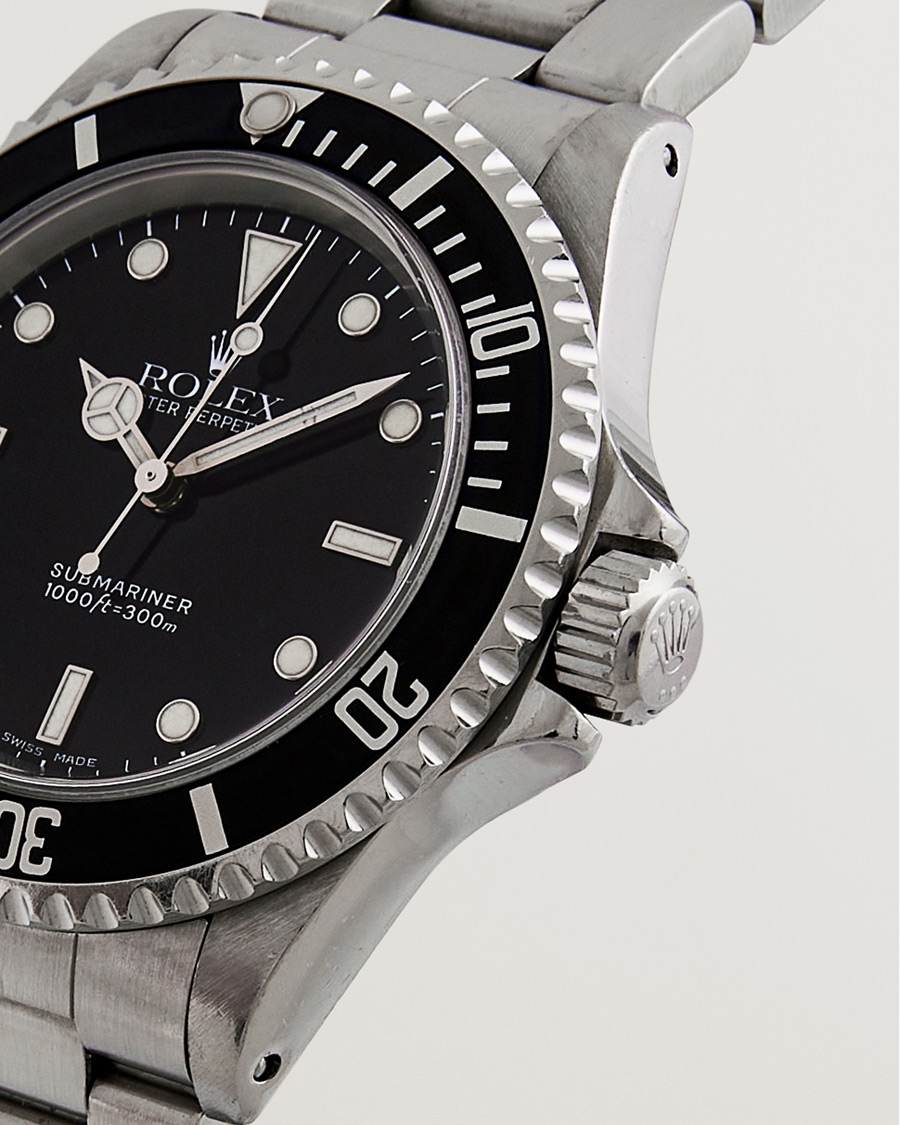 Uomini | Rolex Pre-Owned Submariner 14060 Oyster Perpetual Steel Black | Rolex Pre-Owned | Submariner 14060 Oyster Perpetual Steel Black