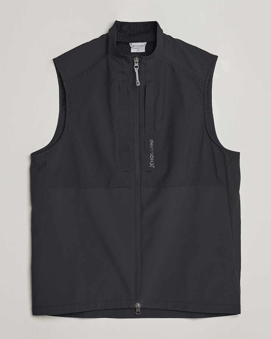 Uomini | Maglieria | Houdini | Pace Hybrid Softshell Vest True Black