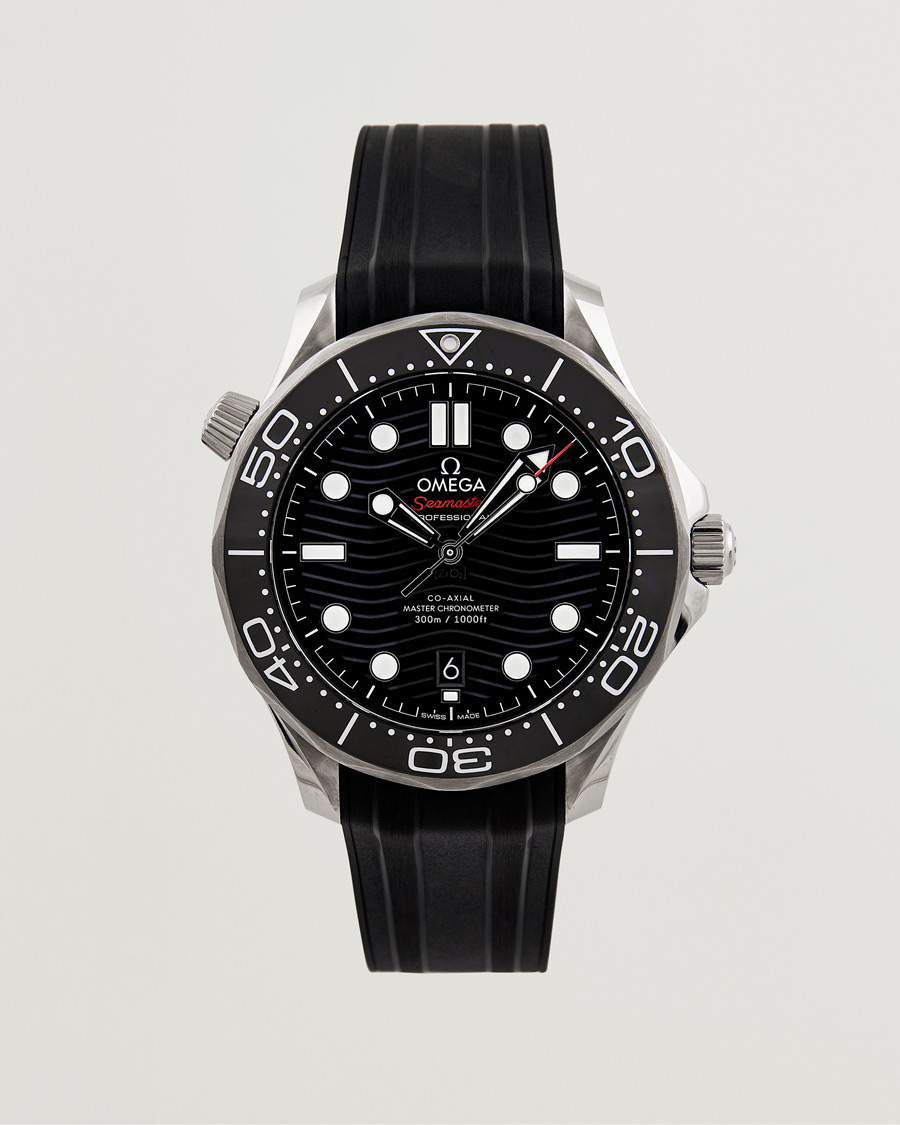 Uomini | Omega Pre-Owned Seamaster Diver 300M 210.32.42.20.01 Steel Black Steel Black | Omega Pre-Owned | Seamaster Diver 300M 210.32.42.20.01 Steel Black Steel Black