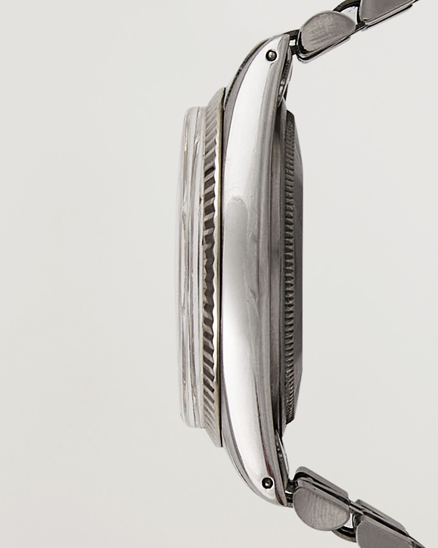 Uomini | Rolex Pre-Owned Datejust 16014 Jubilee Steel White Steel Silver | Rolex Pre-Owned | Datejust 16014 Jubilee Steel White Steel Silver