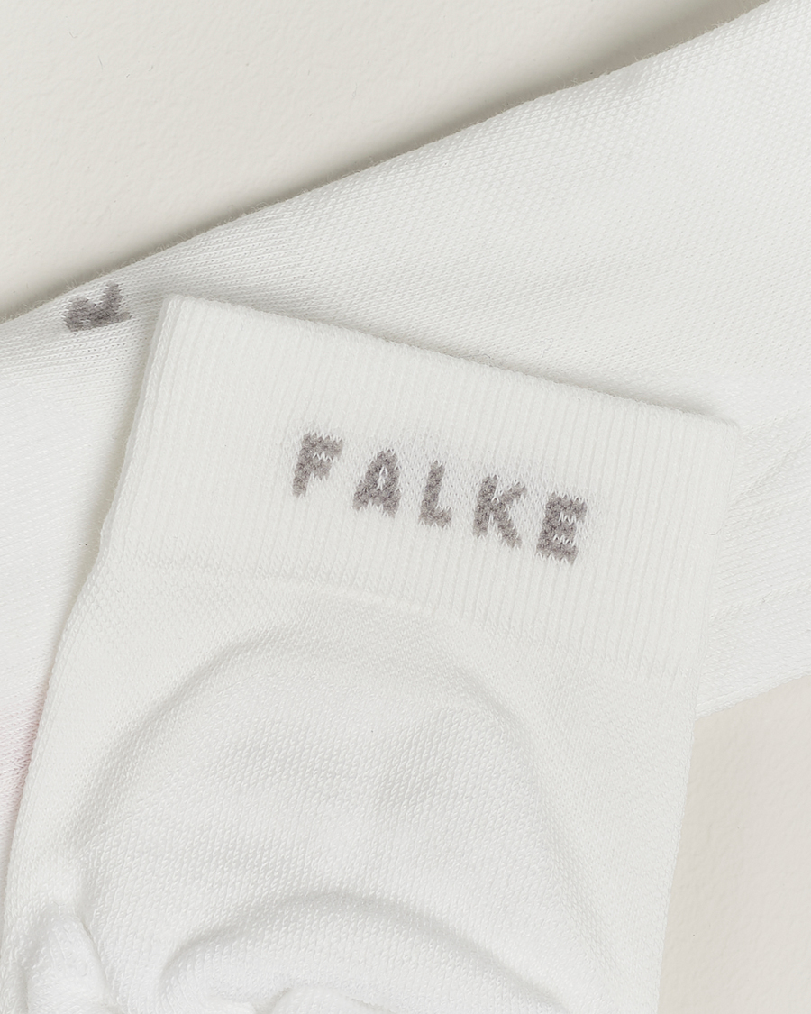 Uomini | Biancheria intima | Falke | GO2 Short Golf Socks White