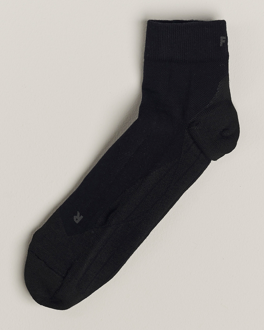 Uomini | Biancheria intima | Falke | GO2 Short Golf Socks Black
