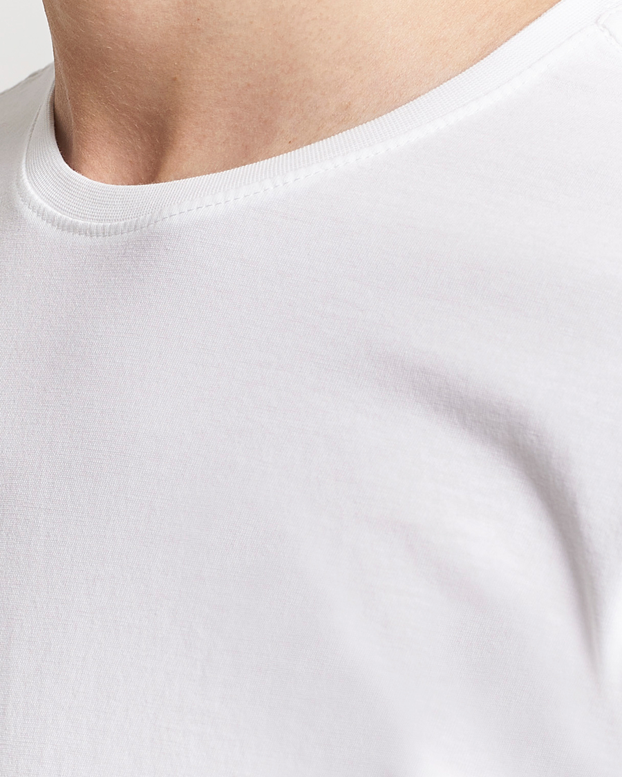 Uomini | T-shirt | KnowledgeCotton Apparel | Agnar Basic T-Shirt Bright White