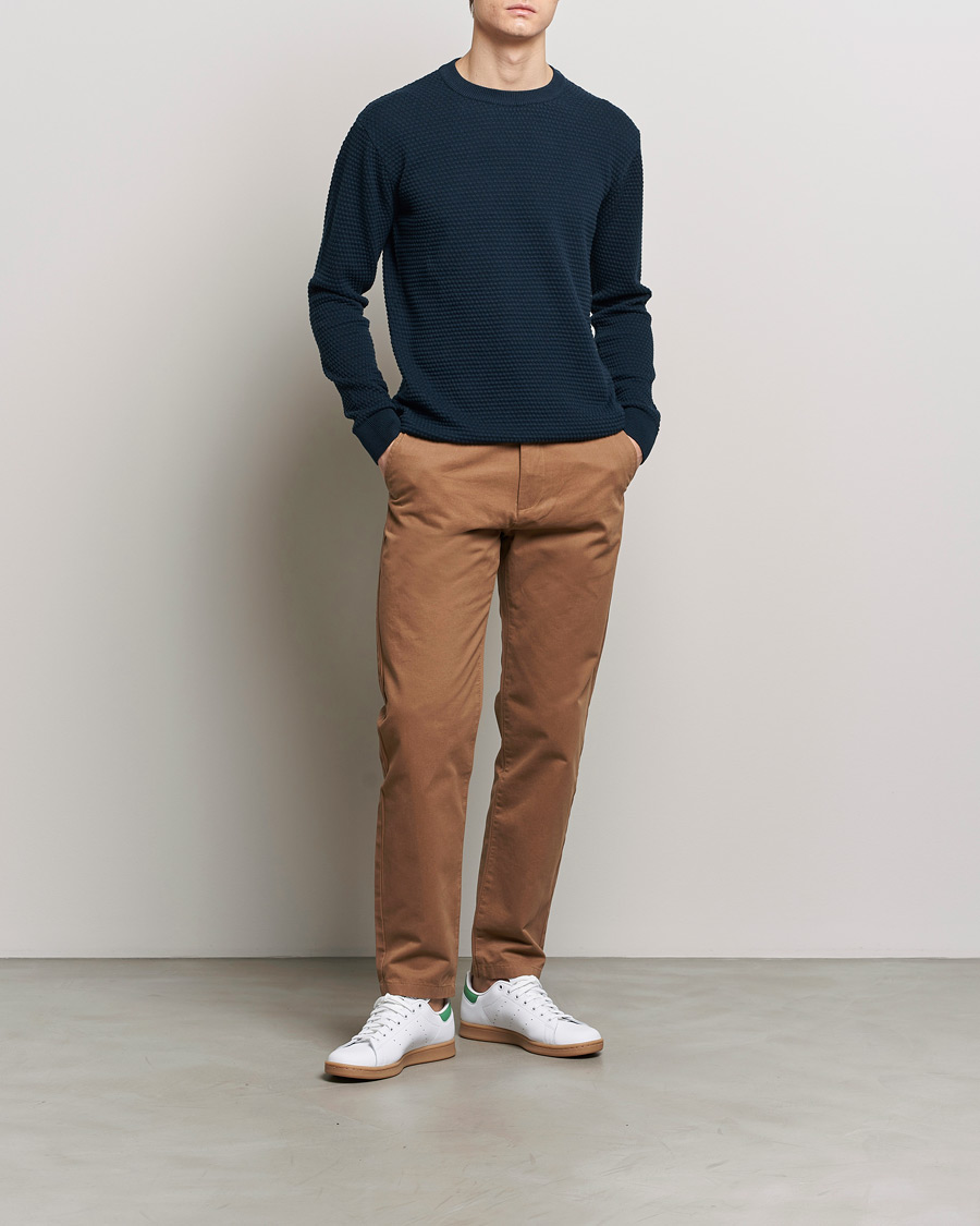 Uomini | Pantaloni | KnowledgeCotton Apparel | Chuck Regular Cotton Twill Chino Tuffet