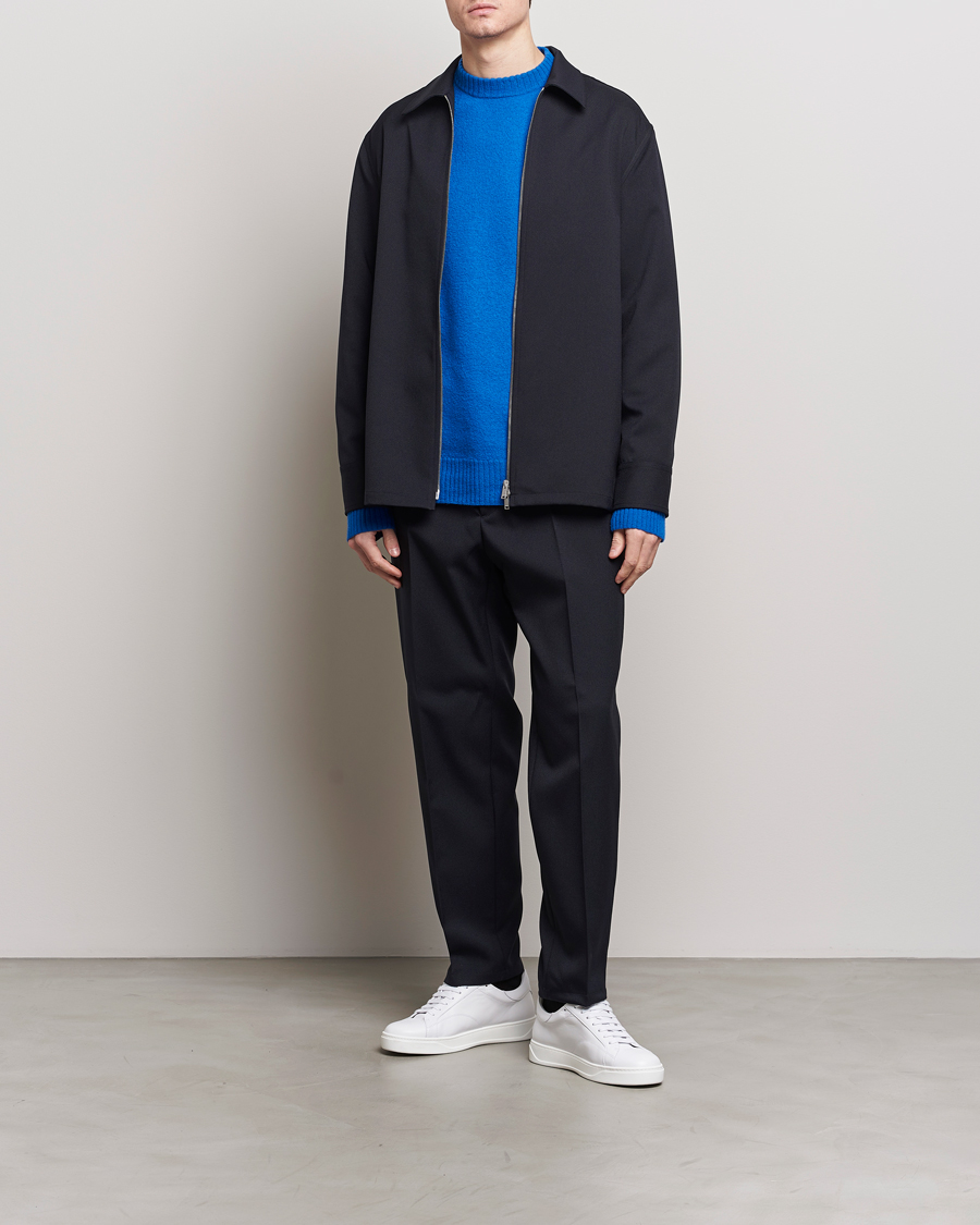 Uomini | Pantaloni | Jil Sander | Drawstring Pants Midnight