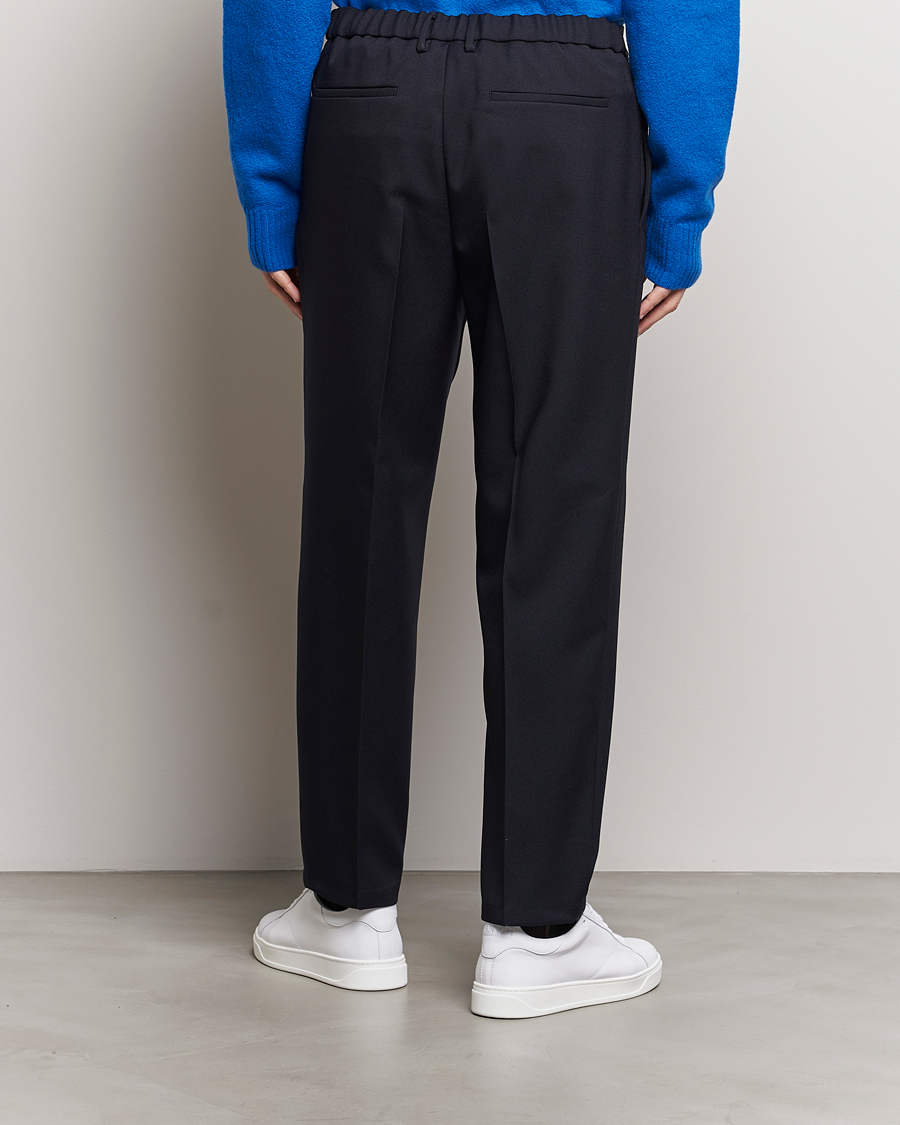 Uomini | Pantaloni | Jil Sander | Drawstring Pants Midnight