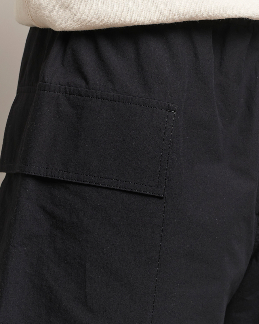 Uomini | Pantaloncini | Jil Sander | Relaxed Fit Drawstring Shorts Black