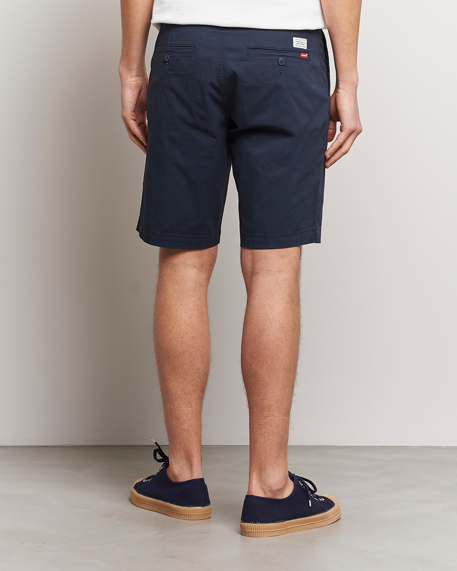 Uomini | Pantaloncini | Levi's | Garment Dyed Chino Shorts Baltic Navy
