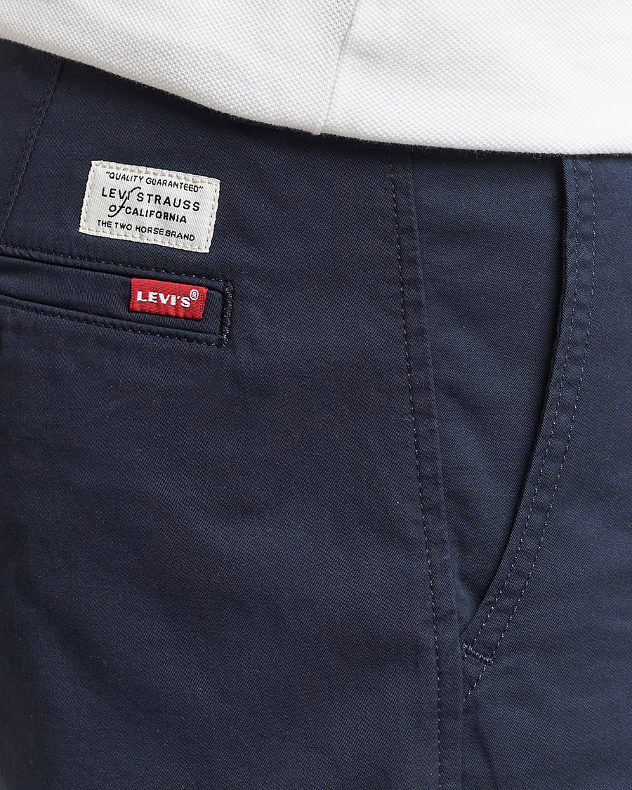 Uomini | Pantaloncini | Levi's | Garment Dyed Chino Shorts Baltic Navy