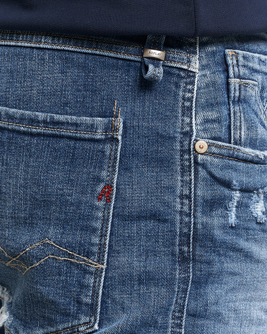 Uomini | Jeans | Replay | Anbass 5 Year Stretch Jeans Medium Blue