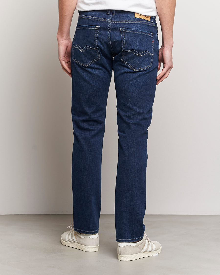 Uomini | Jeans | Replay | Rocco Stretch Jeans Dark Blue