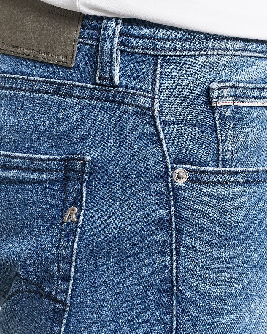 Uomini | Jeans | Replay | Grover Straight Fit Powerstretch Jeans Medium Blue