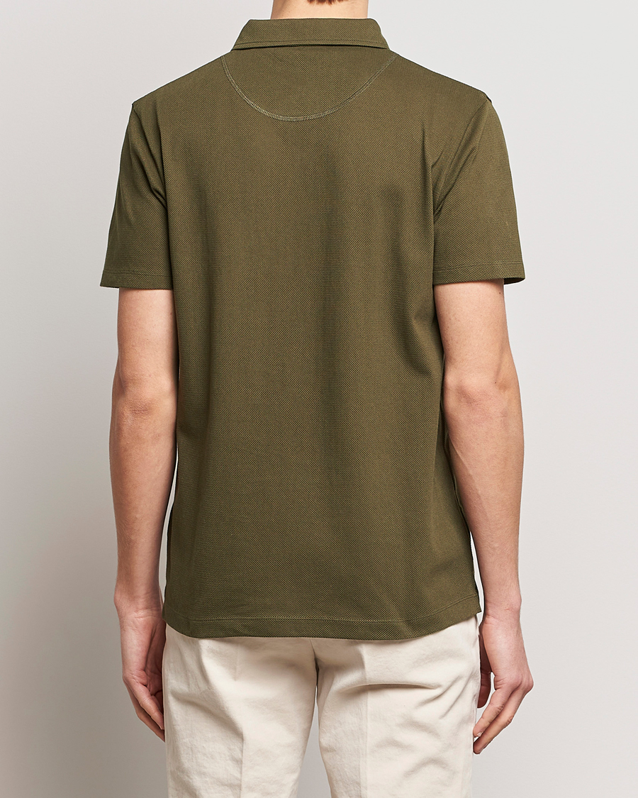Uomini | Polo | Sunspel | Riviera Polo Shirt Dark Olive