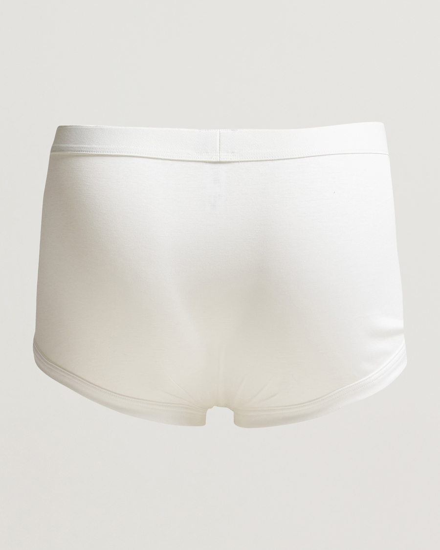 Uomini | Biancheria intima | Zimmerli of Switzerland | Sea Island Cotton Boxer Briefs White