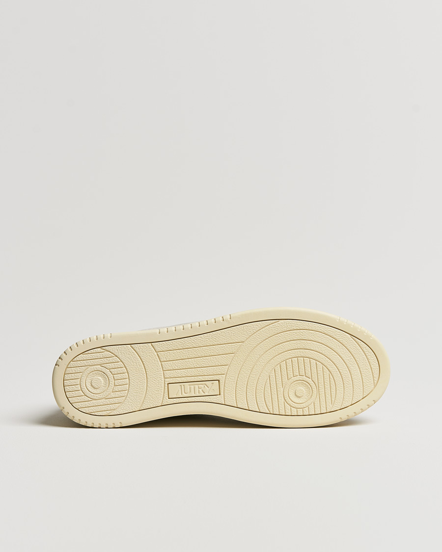 Uomini | Autry Medalist Low Suede Sneaker Grey/Cream | Autry | Medalist Low Suede Sneaker Grey/Cream