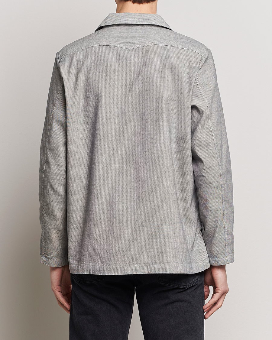 Uomini | Giacche | Massimo Alba | Florida Cotton/Linen Shirt Jacket Light Grey