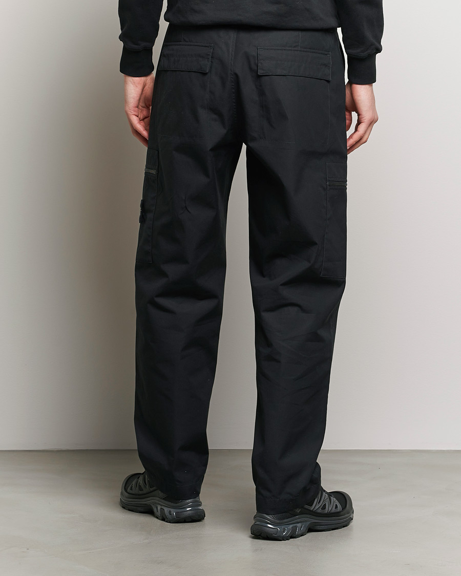Uomini | Pantaloni | Stone Island | Ghost Ventile Cotton Cargo Pants Black
