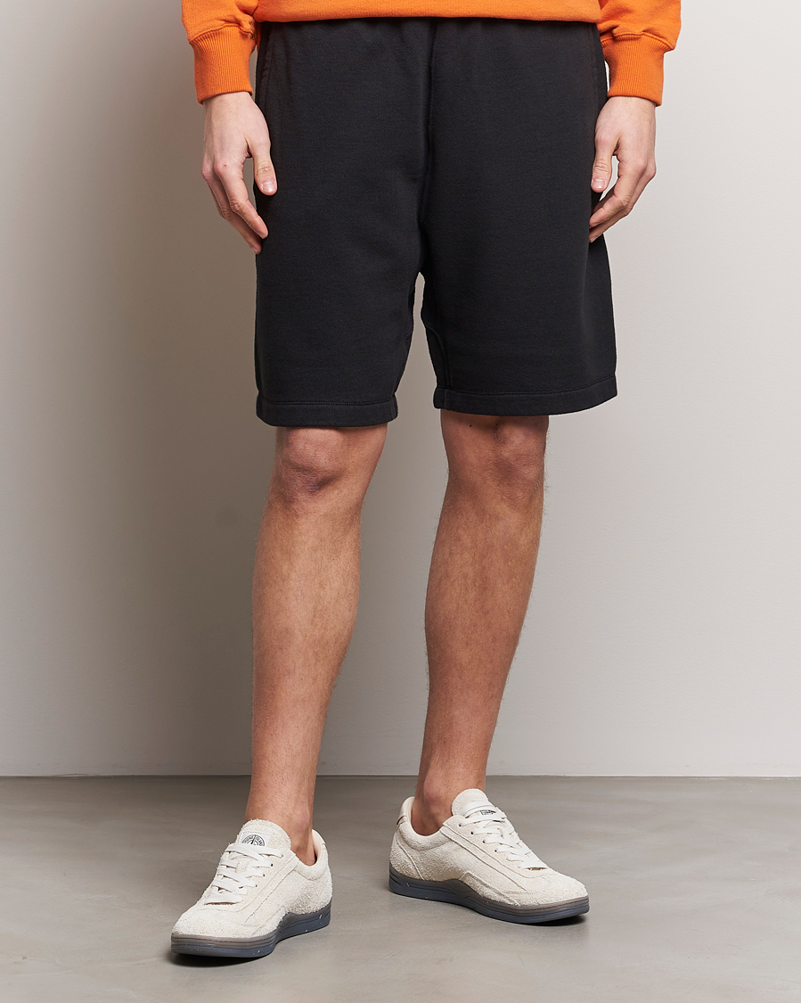 Uomini | Pantaloncini | Stone Island | Heavy Cotton Fleece Sweatshorts Black
