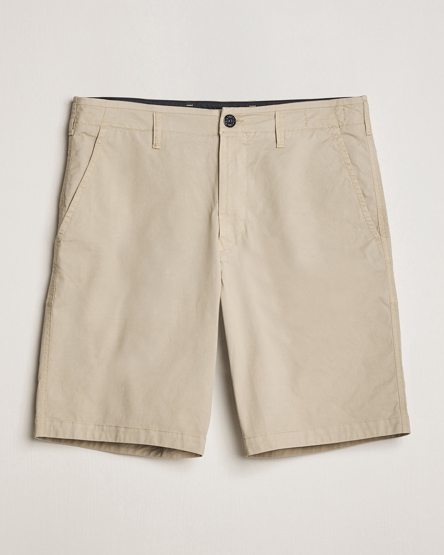 Uomini | Pantaloncini | Stone Island | Supima Cotton Twill Stretch Shorts Sand