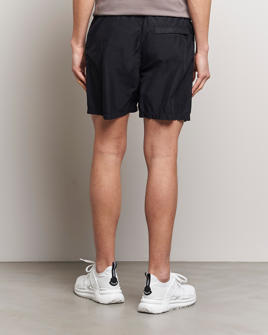 Uomini | Costumi da bagno | Stone Island | Brushed Nylon Swimshorts Black