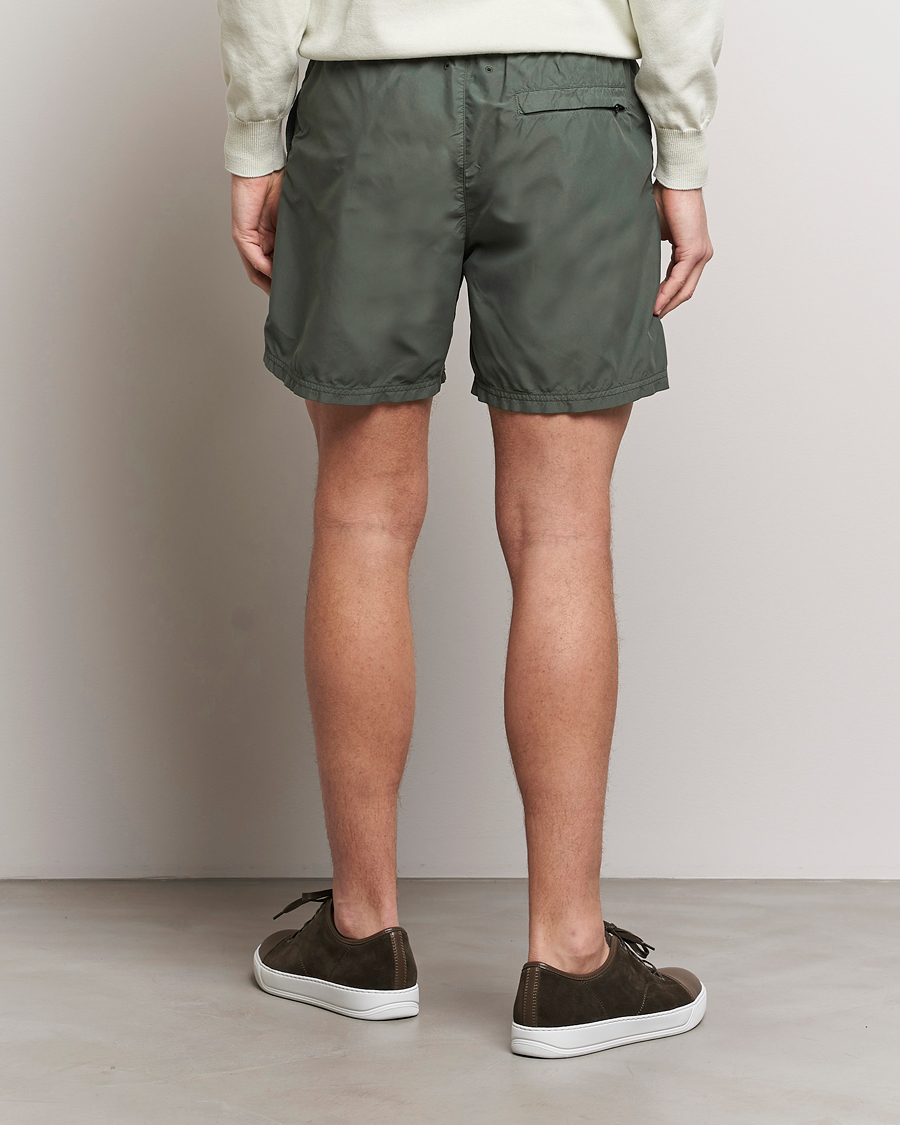 Uomini | Costumi da bagno | Stone Island | Brushed Nylon Swimshorts Musk