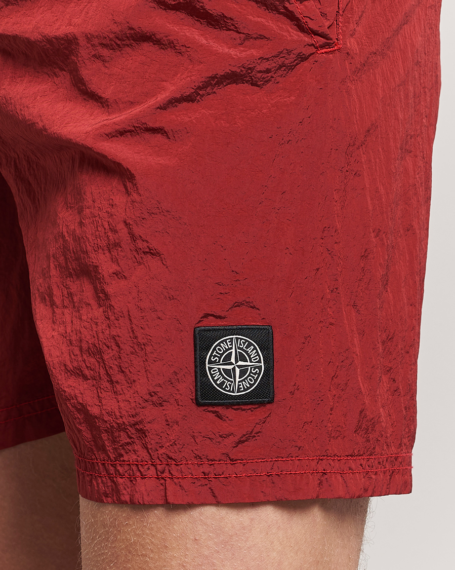 Uomini | Costumi da bagno | Stone Island | Nylon Metal Econyl Swimshorts Red