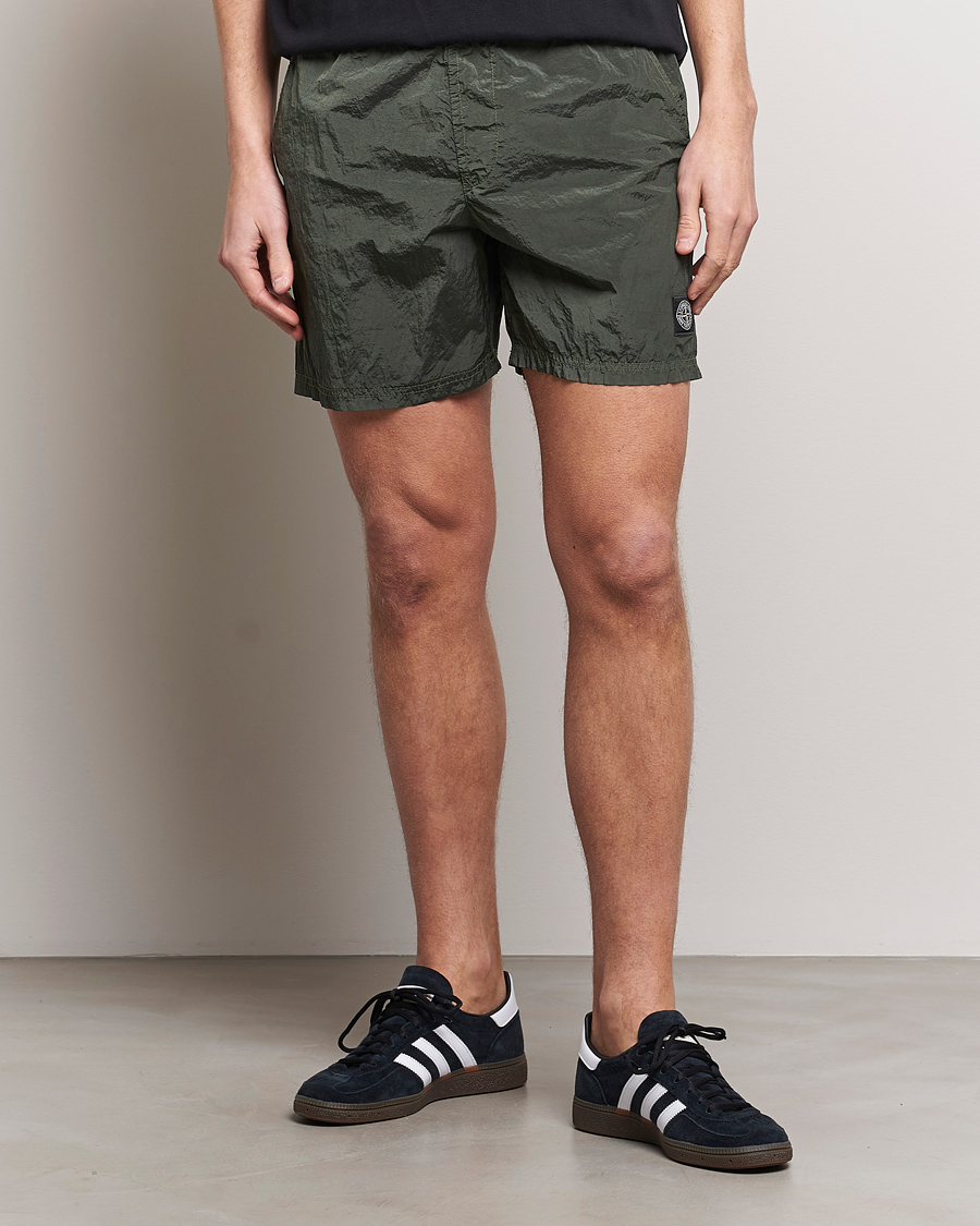 Uomini | Costumi da bagno | Stone Island | Nylon Metal Econyl Swimshorts Musk