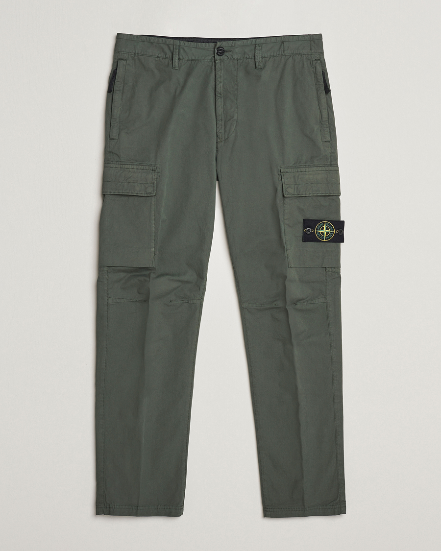 Uomini | Pantaloni | Stone Island | Tapered Supima Cotton Cargo Pants Musk