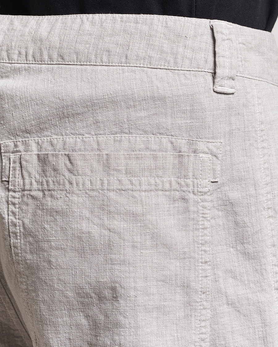 Uomini | Abiti | Stone Island | Linen Nylon Relaxed Suit Dove Grey
