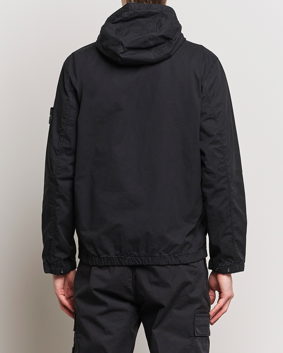 Uomini | Giacche | Stone Island | Supima Cotton Hooded Jacket Black