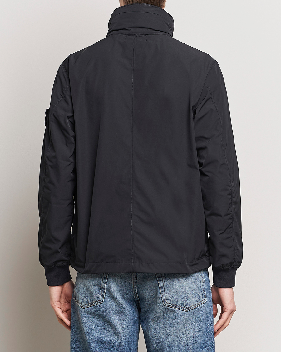 Uomini | Giacche | Stone Island | Micro Twill Hooded Jacket Black