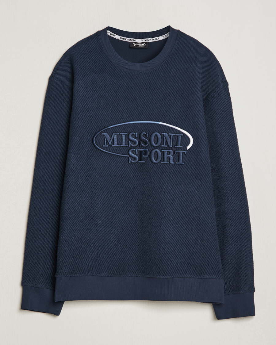 Uomini | Maglieria | Missoni | SPORT Crewneck Sweatshirt Navy